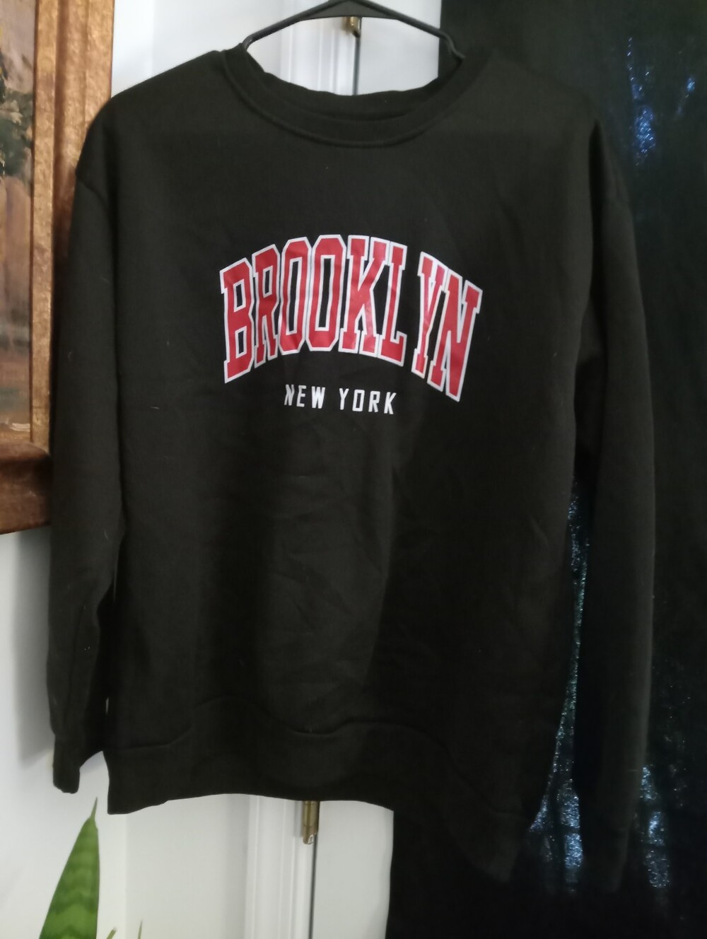 Brooklyn New York Black Sweatshirt